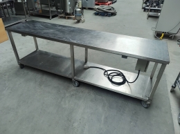 Mobile s/s work table